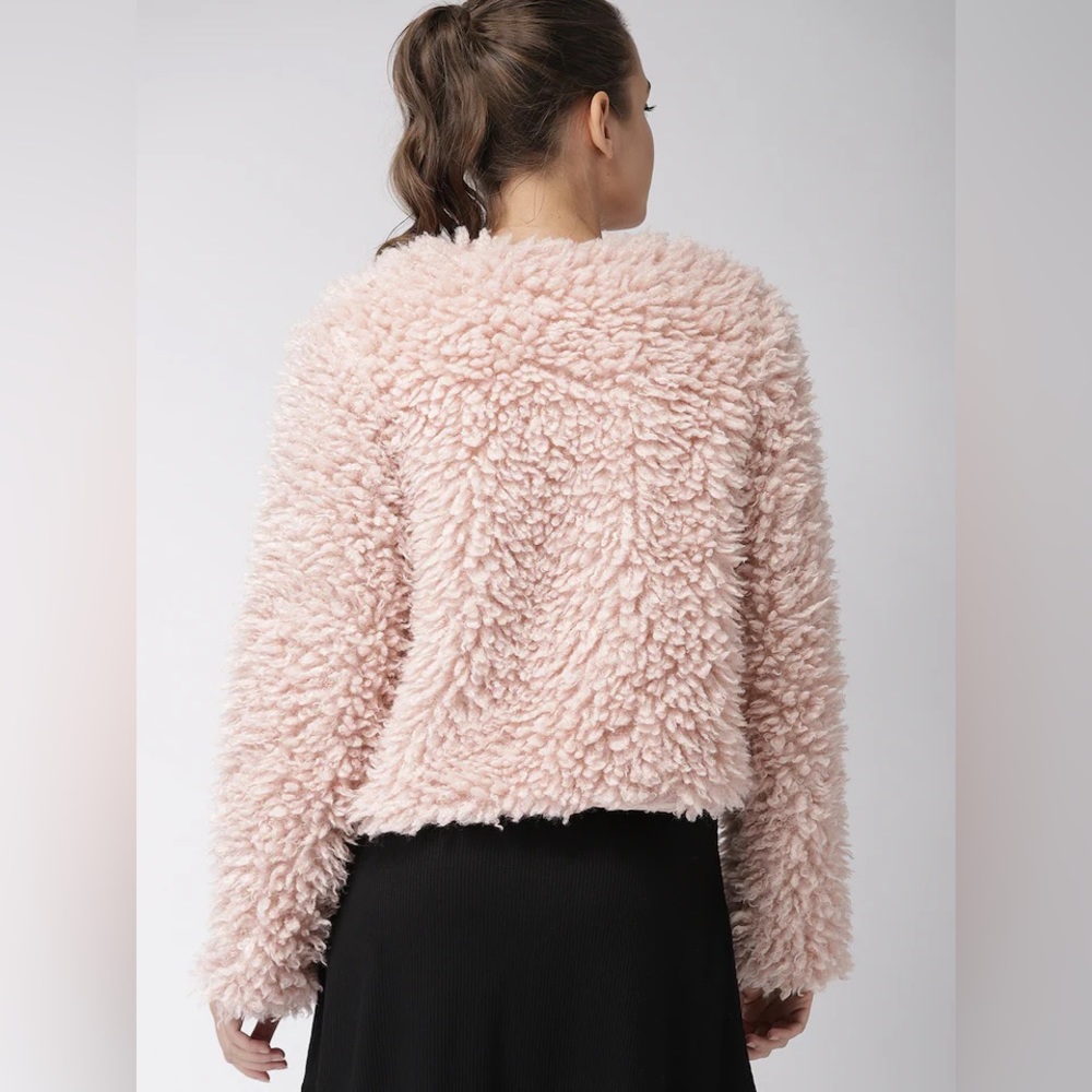Faux fur jacket - Picture 4 of 5